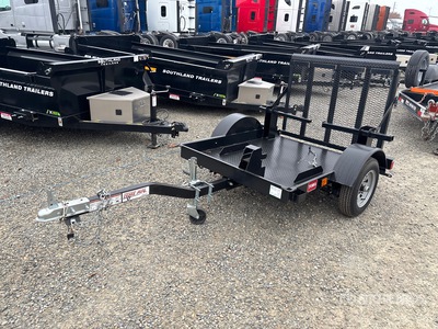 2021 Teske 22979 5 ft S/A Stump Grinder Trailer