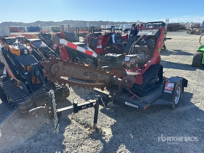 Barreto Tracked Trencher w/ Trailer