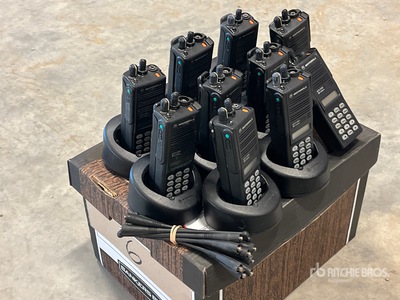 Quantity of (10) Motorola MTS2000 DTMF Portable Radios
