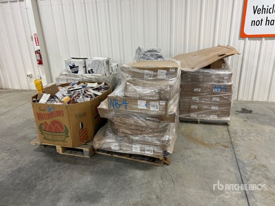 Quantity of (5) Pallets of Auto Parts (Unused)