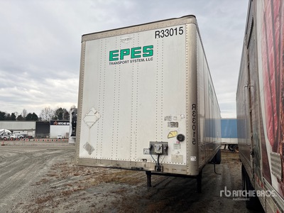 2012 Wabash DVCVHPC 53 ft x 102 in T/A Van Trailer