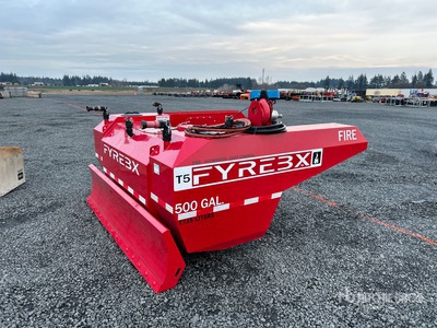 2024 Fyrebx T5 90 in 500 gal Skid Steer Fire/Dust Suppression Attachment (Unused)