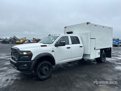 2025 Ram 5500 Tradesman 4x4 Crew Cab チップトラック (Unused)