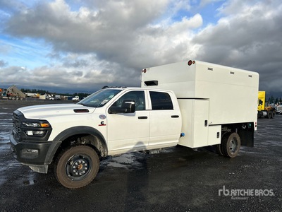 2025 Ram 5500 Tradesman 4x4 Crew Cab チップトラック (Unused)