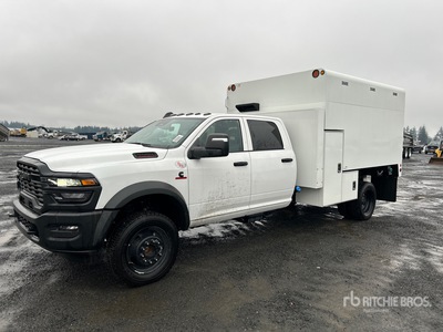 2025 Ram 5500 Tradesman 4x4 Crew Cab Chipper Truck (Unused)