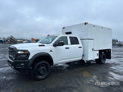 2025 Ram 5500 Tradesman 4x4 Crew Cab チップトラック (Unused)
