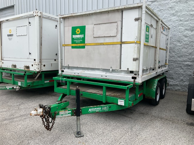 2019 Anderson UTT612CC 12 ft T/A Utility Trailer