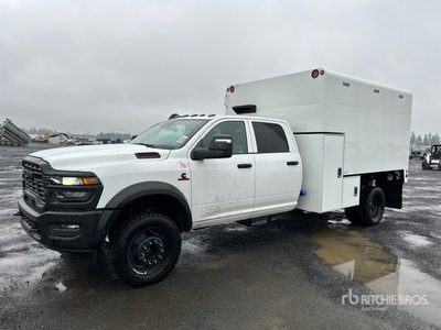 2025 Ram 5500 Tradesman 4x4 Crew Cab Chipper Truck (Unused)