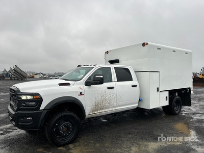 2025 Ram 5500 Tradesman 4x4 Crew Cab Hackschnitzel-Lkw (Unused)