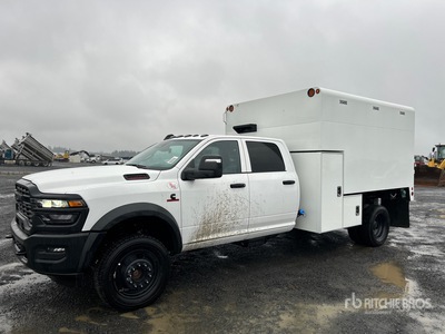 2025 Ram 5500 Tradesman 4x4 Crew Cab Chipper Truck (Unused)