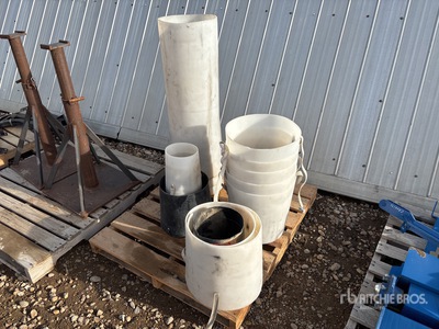 Quantity of (5) Assorted Poly Spouts