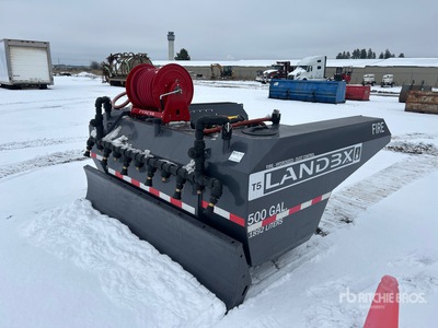 Fyrebx T5 500 gal Skid Steer Fire/Dust Suppression Attachment (Unused)