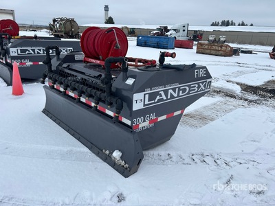 Fyrebx T3 300 gal Skid Steer Fire/Dust Suppression Attachment (Unused)