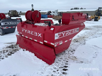 Fyrebx T5 500 gal Skid Steer Fire/Dust Suppression Attachment (Unused)
