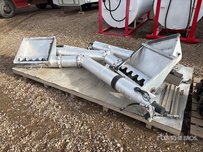 Quantity of (3) Michel's 8 in Hydraulic Hopper Grain Auger