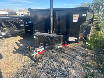 2023 Texas Pride DT716316KBP 16 ft T/A Lichte Kiepaanhanger