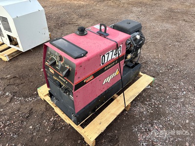 Lincoln Ranger 225 A Skid-Mounted Soldadora motorizada