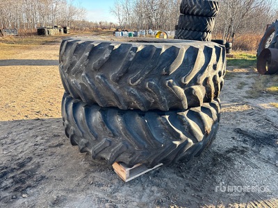 Quantity of (2) Goodyear 20.8-38 Tyres
