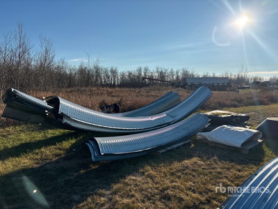 Quantity of (2) Grain Pile Ring Bin