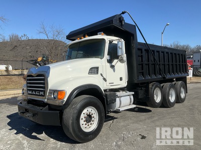 2007 Mack Granite CV713 8x4 Tri/A Dump Truck