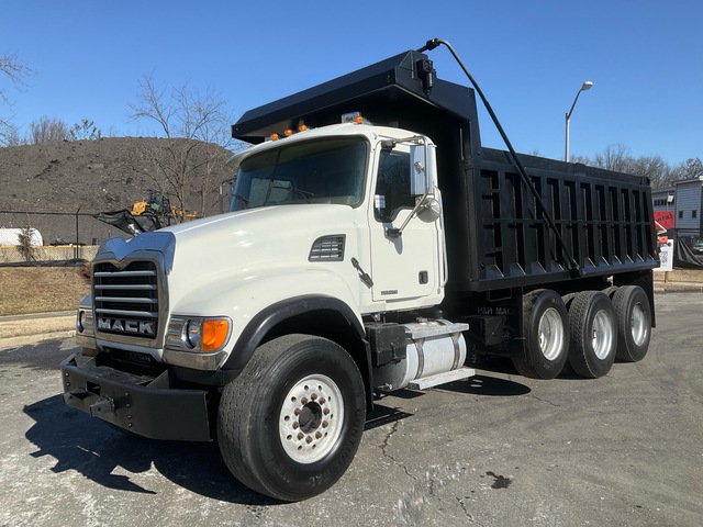 2007 Mack Granite CV713 8x4 Tri/A Dump Truck