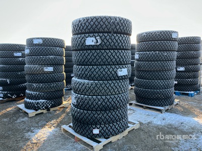 Quantity of (8) Arisun 11R24.5 Drive Tyres (Unused)