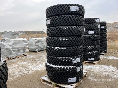 Quantity of (8) Arisun 11R24.5 Drive Tyres