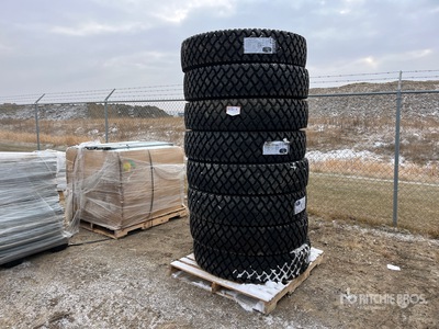 Quantity of (8) Arisun 11R24.5 Drive Tyres