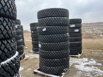 Quantity of (8) Arisun 11R24.5 Drive Tyres