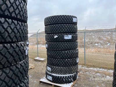 Quantity of (8) Arisun 11R24.5 Drive Tyres