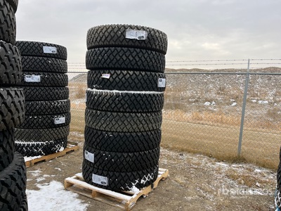 Quantity of (8) Arisun 11R24.5 Drive Tyres