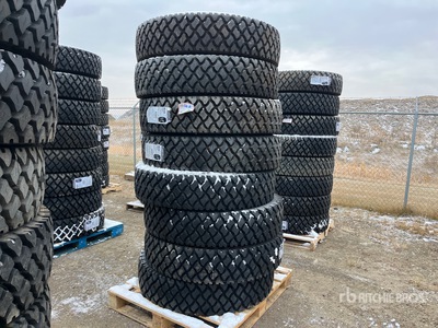 Quantity of (8) Arisun 11R24.5 Drive Tyres