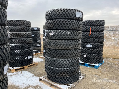 Quantity of (8) Arisun 11R24.5 Drive Tyres