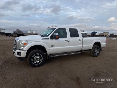 2014 Ford F-350 Platinum 4x4 Crew Cab Pickup
