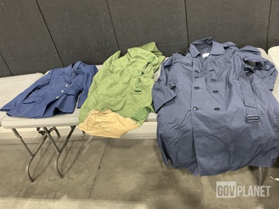 (32) Duffel Bags, (20) All-Weather Coats, (17) Coats & Assorted Items
