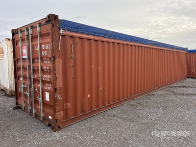 2008 40 ft Standard Open Top Storage Container