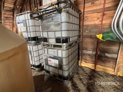 Quantity of (2) 1000L Totes