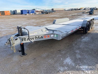 2026 RAWMAXX 23 ft Tri/A Tilt Deck Trailer (Unused)