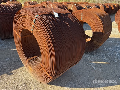 Quantity of (2) Spools of 3/8 in GR60 Rebcoils Cortazar