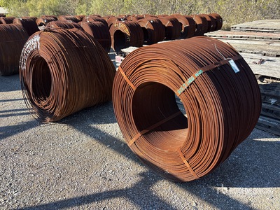 Quantity of (2) Spools of 3/8 In. GR60 Rebcoils Cortazar