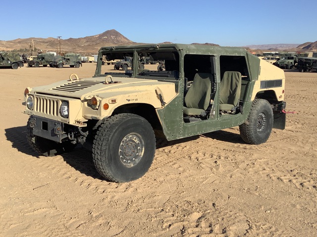 AM General M1151A1 HMMWV 4 Door Hard Top w/Slant Back