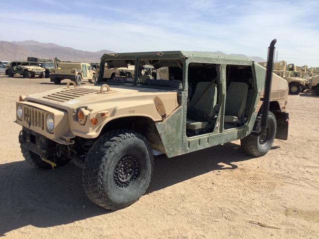 AM General M1151A1 HMMWV 4 Door Hard Top w/Slant Back