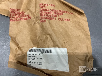 (8) Bell Helicopter 20-057-16-92D Shear Bolts