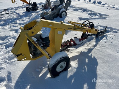 2014 Ground Hog HD99-H 8 in auger Power Auger