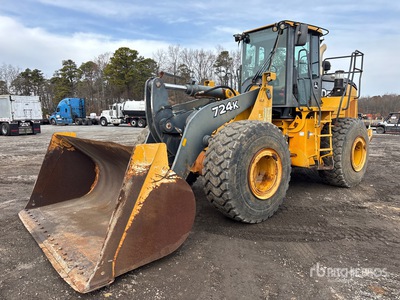 2016 John Deere 724K Pala cargadora