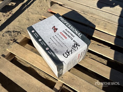 X2600A Electric Portable Concrete Mixer (Unused)