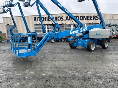 2007 Genie S-65 4WD Diesel Telescopic Boom Lift