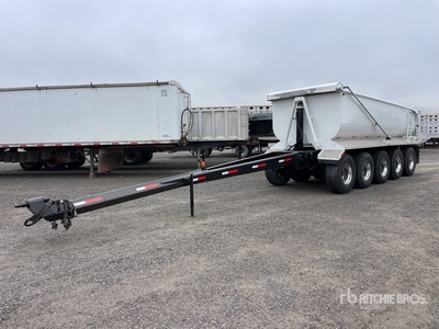 2012 OSW Equipment OSW-DS510SF-HFRS 5 Axle Pup Dump Trailer
