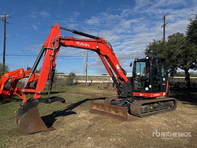 Kubota KX080-5R3A Tracked Excavator