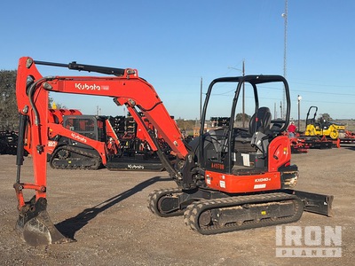 Kubota KX040-4R1A Mini Excavadora